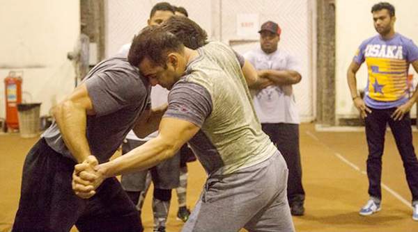 salman khan practicing pic