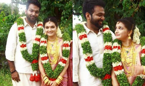 saranya mohan marriage photos