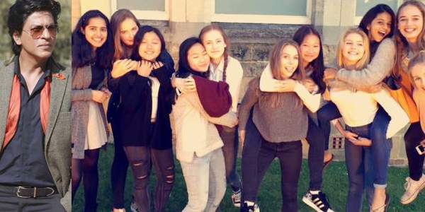 shahrukh khan lunch with his daughter friends in london