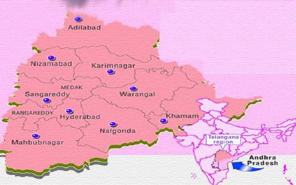 24 districts in telangana