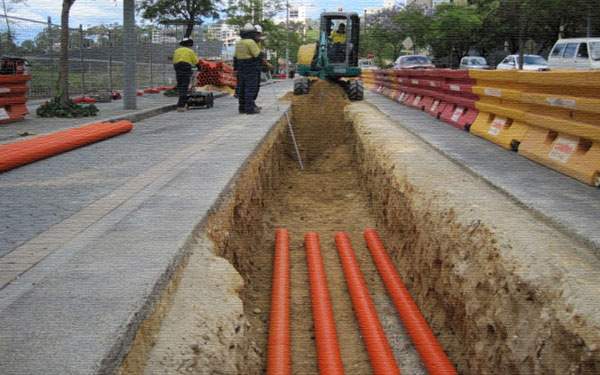 AP transco underground power cables to amaravati