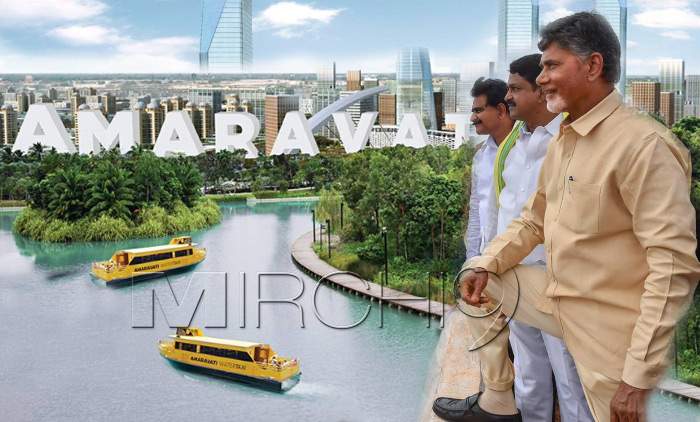 Amaravati water taxis andhra pradesh capital
