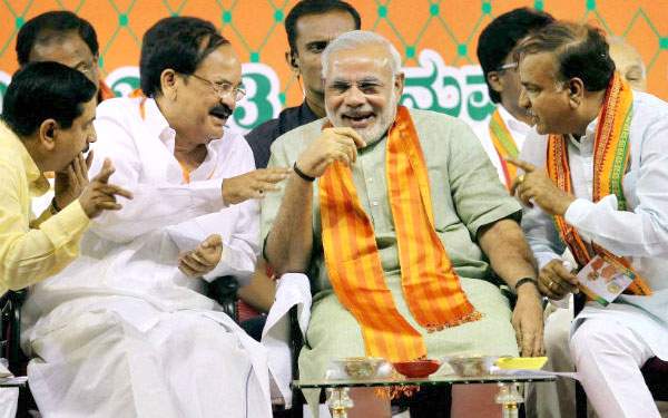 BJP preparing ground for Modi's Amaravati visit!