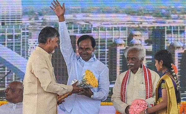 KCR Chandrababu meeting Amaravati