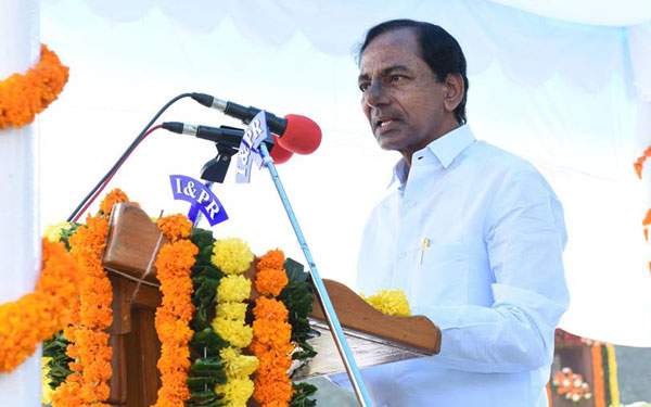KCR Speech in Amaravati