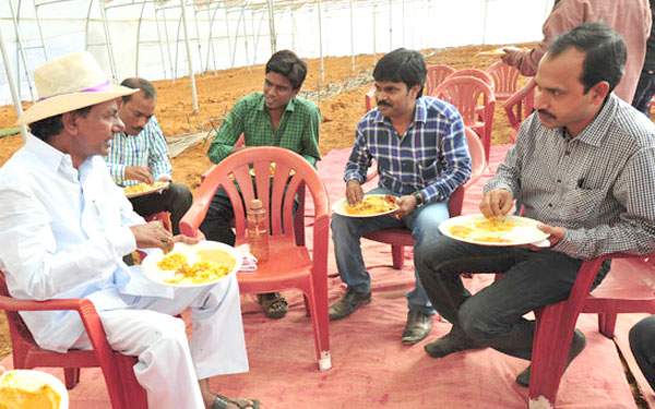 KCR goes to farm house as opposition parties go on strike!