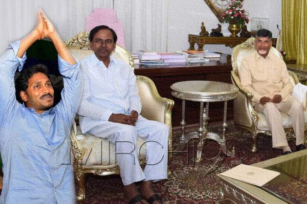 KCR jagan chandrababu naidu amaravati