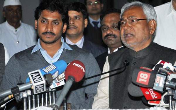 Nitish Kumar says he has support of Jagan