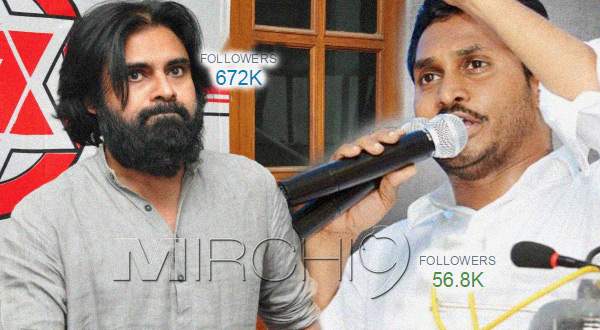 Pawan kalyan vs ys jagan twitter followers