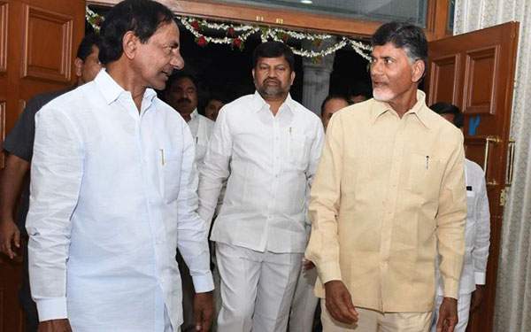 Revanth Reddy goes missing at KCR-Naidu meeting!