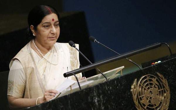 Salute to Sushma by Twitterians on Sushma Swaraj speech at United Nations