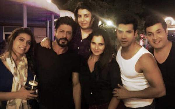 Sania mirza biriyani treat to Shahrukh khan