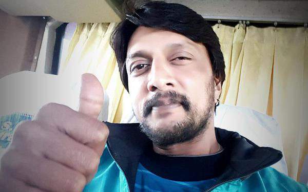 Sudeep on sets nonstop for 15hrs for BigBoss shoot
