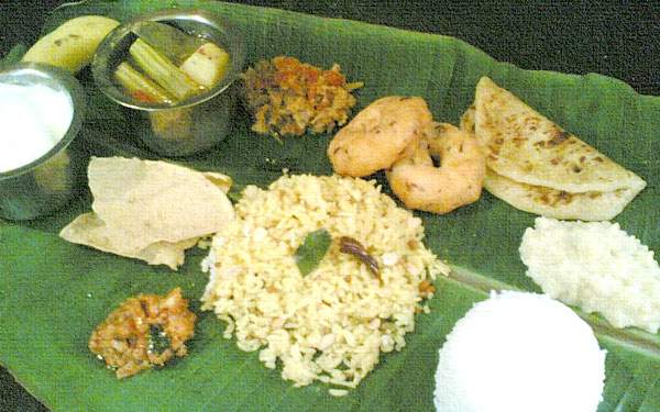 Traditional Menu for Amaravati guests