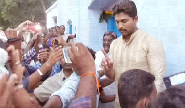 allu arjun serious on fan