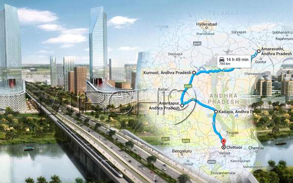 amaravati connectivity to rayalaseema
