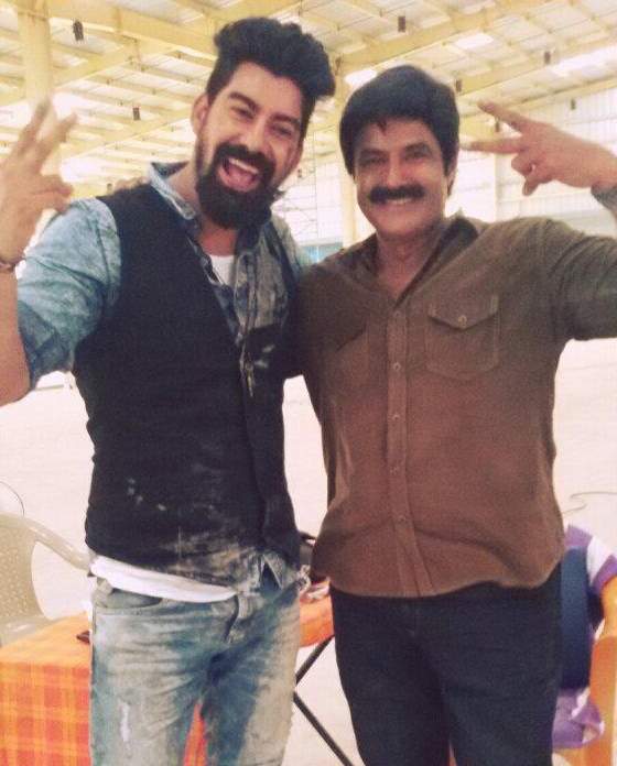 balakrishna with kabir duhan singh