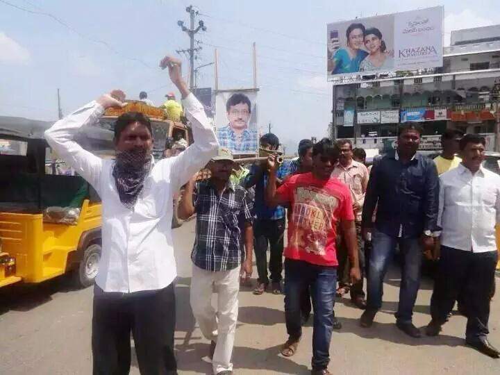chiranjeevi fans action for ram gopal varma comments on chiranjeevi