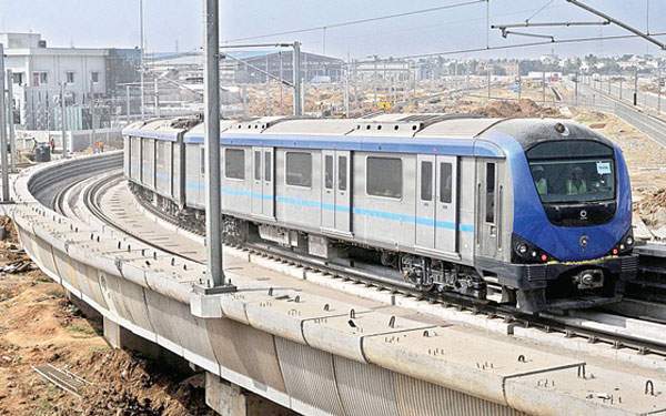 green signal to amaravati metro rail