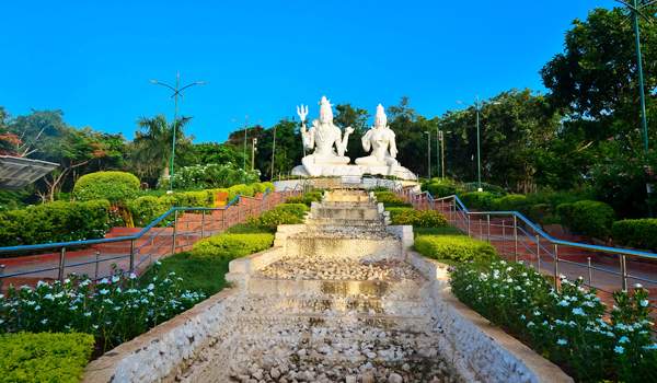 meditation hall at vizag beach