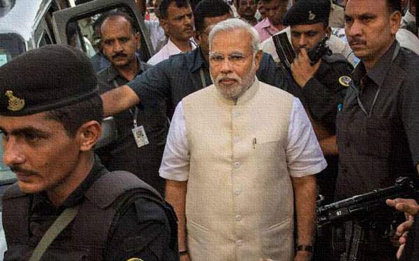 narendra modi special Protection Group to take control of Amaravati event venue