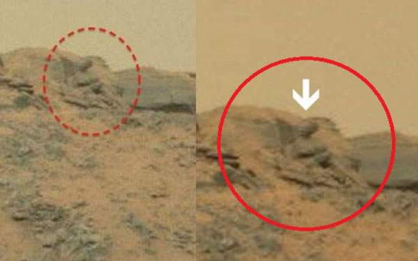 nasa releases gautam buddha statue on mars