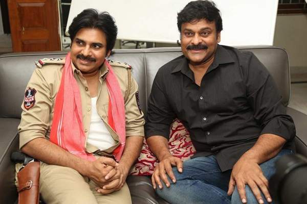 pawan kalyan met chiranjeevi on bruce lee success