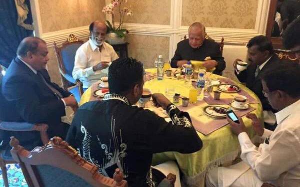 rajinikanth dinner with malaysian governor