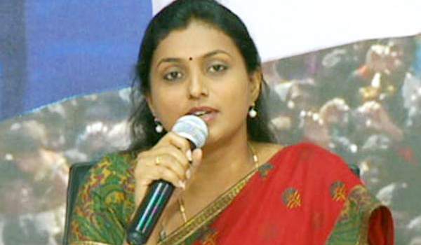 roja questions jagan on deeksha venue