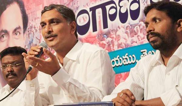 trs harish rao comments on tdp