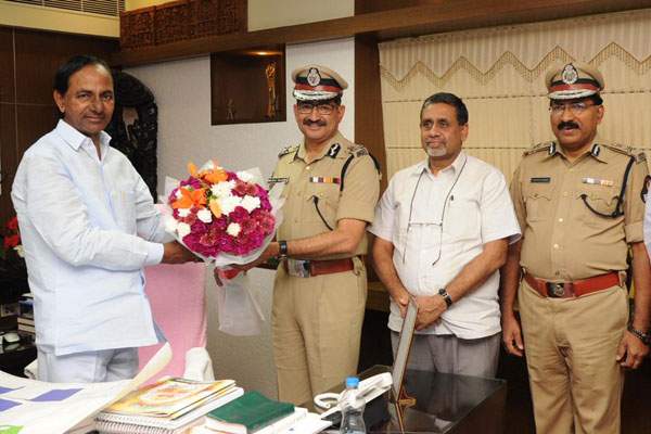 Anurag Sharma as telangana DGP