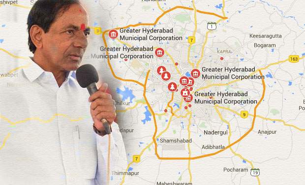 GHMC elections kcr