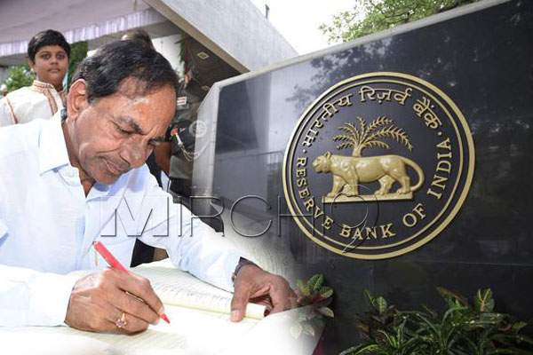 KCR Telangana government takes revenge on RBI reserve bank of india