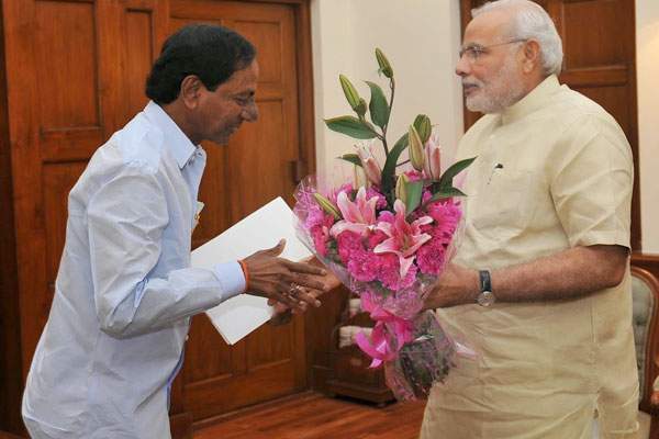 KCR narendra modi