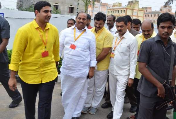 Lokesh house vijayawada amaravati