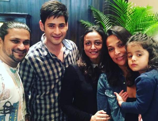 Mahesh unseen family picture