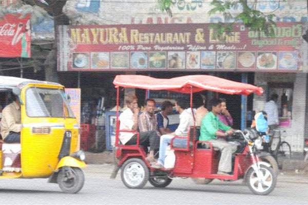 Rickshaw walas back in Hyderabad