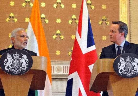 UK Prime Minister David Cameron Amaravati