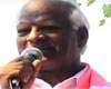 Chappal hurled at Telangana Deputy CM