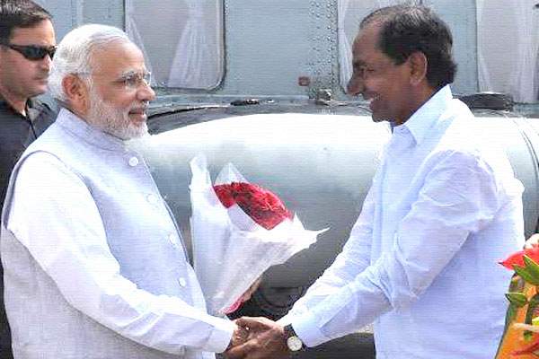 kcr fires on modi government