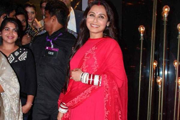 rani mukherjee baby shower function
