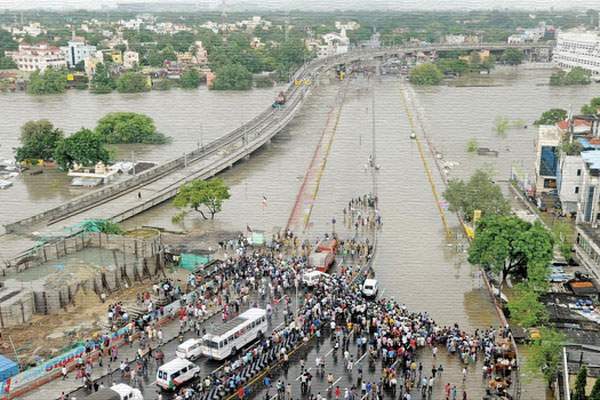 Chennai-Floods Pichatur and Krishnapuram dams closed