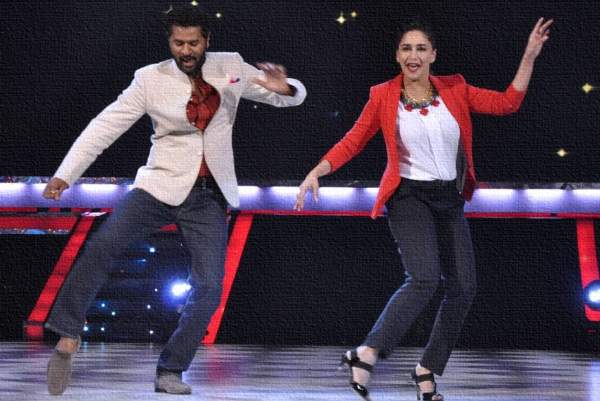 Madhuri Dixit afraid of Prabhu deva dance moves
