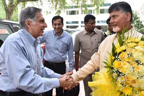 Ratan tata chandrababu naidu
