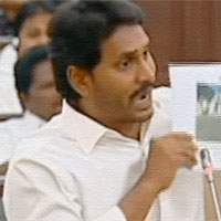 YS jagan in AP assembly winter session 2015