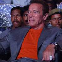 superstar Rajinikanth dropped down international star arnold schwarzenegger High demands