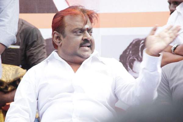 captain vijaykanth says with media thoo