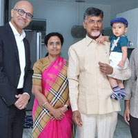 satya nadella meets chandrababu naidu