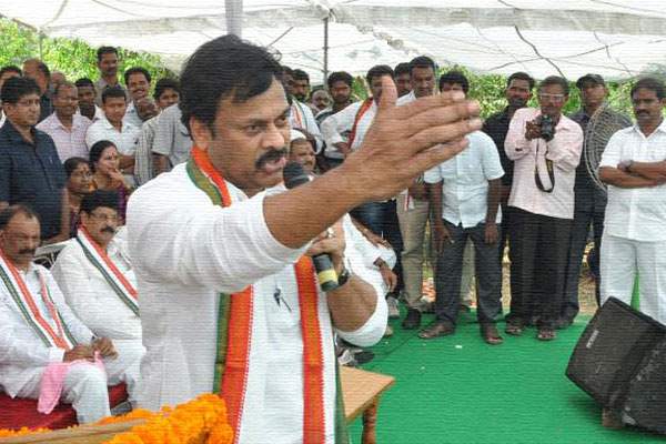 chiranjeevi effect to congres