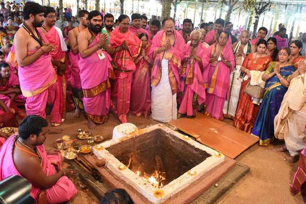 fire accident at ayutha maha chandi yagam